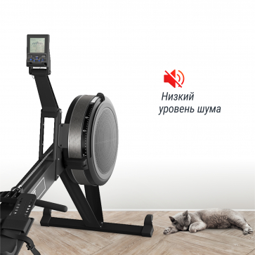 Гребной тренажер UNIX Fit PRO Air Magnetic Rower-X Black - 12
